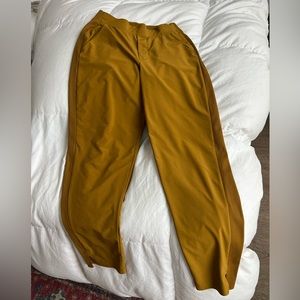 Athleta Brooklyn Ankle Pant (Brass Yellow, 0)